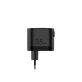 LinkTech G855 Premium 35W QC4.0 GaN USB-A + Type-C Sabit Kablolu Şarj Aleti - 4