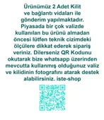 Hafif & Güvenli 3 Haneli Valiz Şifresi 2 Adet thumbnail 5