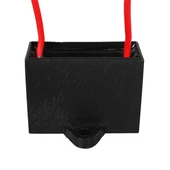 4UF 450VAC Siyah 10Cm Kablolu Kare Tip Kutupsuz Kondansatör thumbnail 3