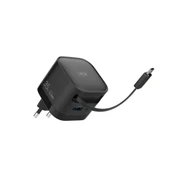 LinkTech G855 Premium 35W QC4.0 GaN USB-A + Type-C Sabit Kablolu Şarj Aleti - 1