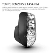 Inca IWM-553S Bluetooth+Wireless Double Mod Rechargeable Silent Mouse - 3