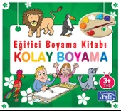 Eğitici Boyama Kitabı - Kolay Boyama - 1