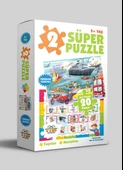 2 Süper Puzzle - Taşıtlar - Meslekler 2+ Yaş - 1