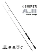 Fujin Sniper 205cm 03-5gr Aji LRF Kamışı thumbnail 2