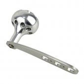 Accurate Reel Handle H-60 Silver Knob - 3