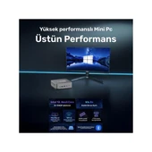 RAXIUS MP AD16 İ5 XE-134P001 CORE i5 1340P 16GB RAM 512GB NVME O/B UHD FDOS MINI PC thumbnail 2