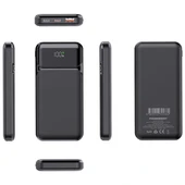 POWERBOOST NIGHT 105B 10000mAh 22.5W LCD Siyah Taşınabilir Şarj Cihazı Powerbank - 5