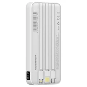POWERBOOST PRIME 130W 10000mAh 22.5W Dahili Kablolu LCD Beyaz Taşınabilir Şarj Cihazı Powerbank - 2