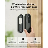 REOLINK 4MP WIFI Dorbell Bataryalı Kapı Zili PoE - 4