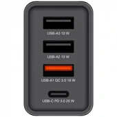 VERBATIM CHR-30EU1 30W 4 Bağlantı Noktalı USB Duvar Şarj Cihazı - Siyah thumbnail 2