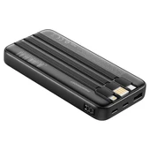 POWERBOOST PRIME 130B 10000mAh 22.5W Dahili Kablolu LCD Siyah Taşınabilir Şarj Cihazı Powerbank - 5