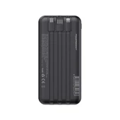 PowerBoost NIGHT 135B 10000mAh 22.5WDahiliKablo LCD GizliLED Siyah Taşınabilir Şarj Cihazı Powerbank - 3
