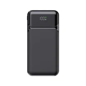 PowerBoost NIGHT 135B 10000mAh 22.5WDahiliKablo LCD GizliLED Siyah Taşınabilir Şarj Cihazı Powerbank - 1