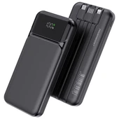POWERBOOST NIGHT 125B 10000mAh 22.5W Dahili Kablolu LCD Siyah Taşınabilir Şarj Cihazı Powerbank - 7