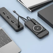 POWERBOOST MAG 120B 10000mAh 15W Magsafe 22.5W Siyah Kablosuz Taşınabilir Şarj Cihazı Powerbank - 4