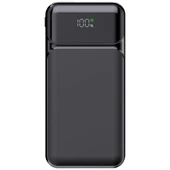 POWERBOOST NIGHT 125B 10000mAh 22.5W Dahili Kablolu LCD Siyah Taşınabilir Şarj Cihazı Powerbank - 1