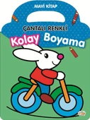 Çantalı Renkli Kolay Boyama- Mavi Kitap - 1