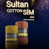 Sultan Simli Pamuk Makrome ( Cotton Sim ) 532 Siyah thumbnail 3