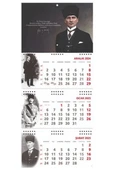 Atatürk Gemici Duvar Takvimi - Gazi 2025 - 1