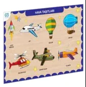 Ahşap Hava Taşıtları Eğitici Set - 1