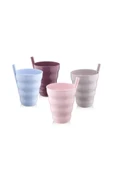 Poşetli Pipetli 3'lü Bardak Ur 3181 - 1