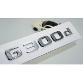 DK Tuning G300d Bagaj Krom ABS 3M 3D Yazı Logo Benz İle Uyumlu thumbnail 1
