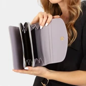 Lederax Suni Deri Kadın Kartlık ve Cüzdan LD568 thumbnail 4