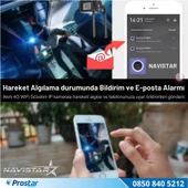 Uzaktan izlemeli 4 MP Ultra HD 4G Sim kart girişli Tak kullan Profesyonel Kamera - 2