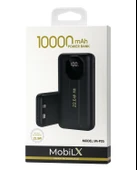 Mobilx 10000 mAh 22.5W Hızlı Şarj Powerbank (Siyah/Beyaz) - 1