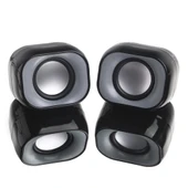 Dark SP2111 1+1 6W RMS Stereo Mini Taşınabilir Multimedya Siyah Hoparlör - 1