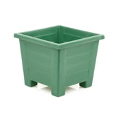 Omnipazar  SY-5848 Dekoratif Plastik Kare Ayaklı Saksı 30 Litre No 5 thumbnail 3