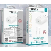 Tonex hızlı şarj 25 W TYPE C /typC yeni nesil - 2