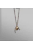 Snitch Golden Harry Potter Unisex Kadın Erkek Kolye - 1
