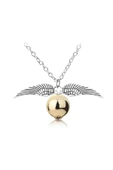 Snitch Golden Harry Potter Unisex Kadın Erkek Kolye - 1