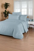 Cottonest SATEN NEVRESİM TAKIMI ÇİFT KİŞİLİK 200 X 220 PAMUKLU - 1