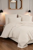 Cottonest SATEN NEVRESİM TAKIMI ÇİFT KİŞİLİK 200 X 220 PAMUKLU - 1