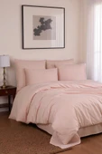 Cottonest SATEN NEVRESİM TAKIMI ÇİFT KİŞİLİK 200 X 220 PAMUKLU - 2