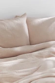 Cottonest Müslin Nevresim Seti Çift kişilik Nevresim 2 Yastık - 1