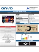 Onvo 43OVF9000FQ Full HD 43" 109 Ekran Uydu Alıcılı Google Smart QLED TV - 2