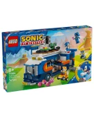 Lego Sonic the Hedgehog Sonic Takımı Komuta Kamyonu 747 Parça 77006 thumbnail 1