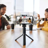 Polosmart PSM137 Işıklı Uzaktan Kumandalı Tripod Siyah - 3