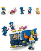 Lego Sonic the Hedgehog Sonic Takımı Komuta Kamyonu 747 Parça 77006 thumbnail 3