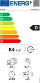 Bosch SMI6EKS81T 8 Programlı 13 Kişilik Yarı Ankastre Bulaşık Makinesi thumbnail 7