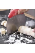 İB GLOBAL Paslanmaz Çelik Hamur Kesme Ve Şekillendirme Spatulası - 1