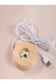 İB GLOBAL Ay Dolunay Cam Küre Işıklı Dekoratif USB'li Küre - 2