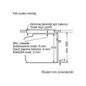 Bosch HUA736EN0T 76 L Buhar Destekli Ankastre Fırın thumbnail 5