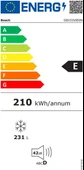 Bosch GSV33VIE0N 231 LT 7 Çekmeceli Dikey Derin Dondurucu thumbnail 8