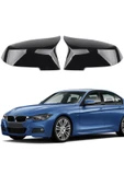 İB GLOBAL Bmw 3 Serisi F30 Batman Yarasa Ayna Kapağı Piano Black 2015-2018 - 1