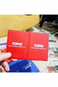 İB GLOBAL Oto Tofaş Araç Kırmızı Ruhsat Kabı Kaliteli Baskı thumbnail 1