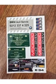İB GLOBAL BMW E34 ORJİNAL ETİKET TAKIMI 1989-1995 E34 E 34 ETİKET thumbnail 2